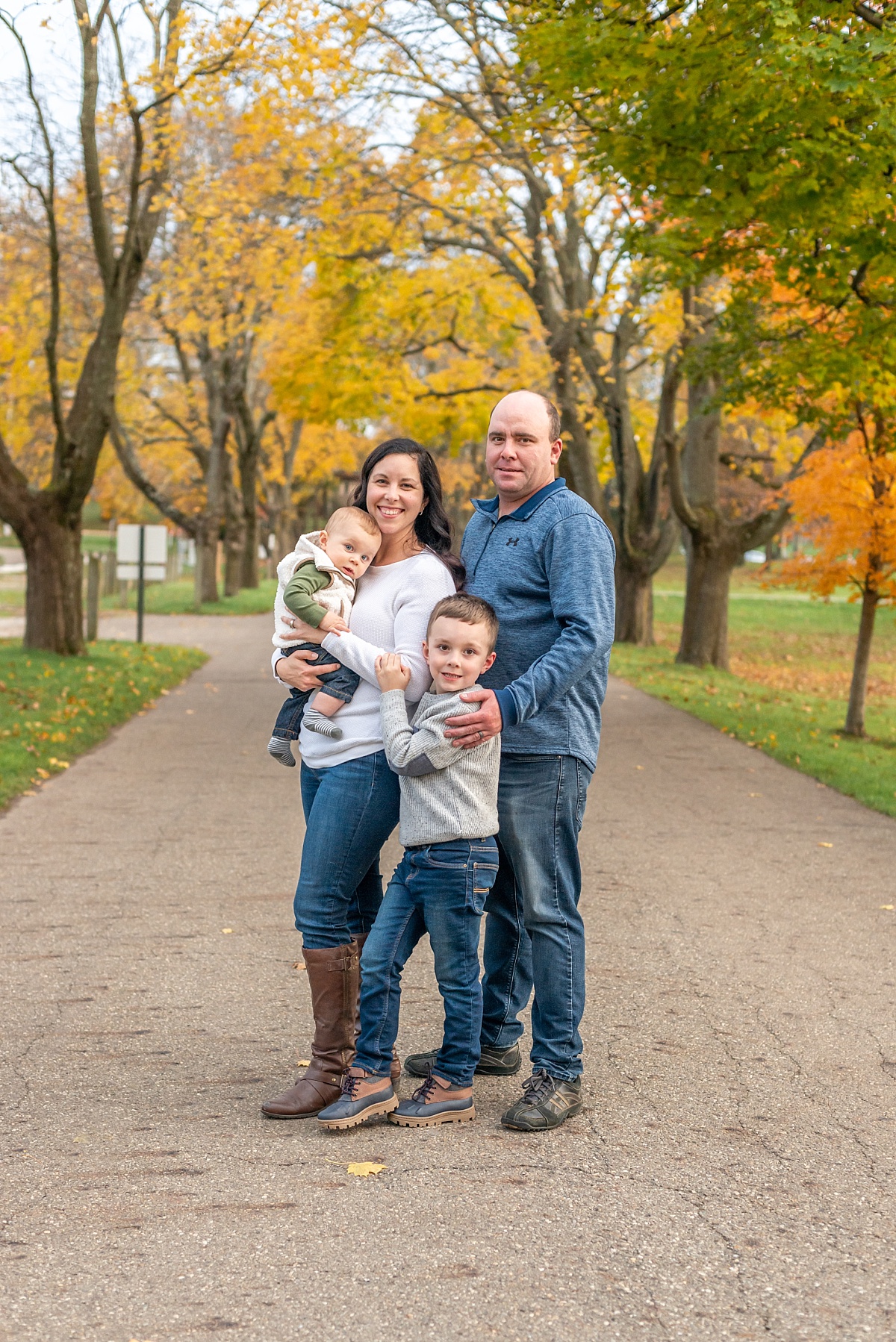 Fall Family Session North Canton Ohio