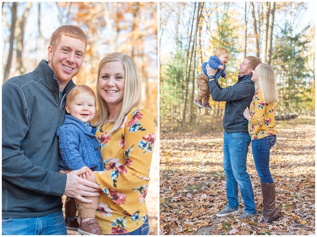 Fall Family session in North Canton Ohio