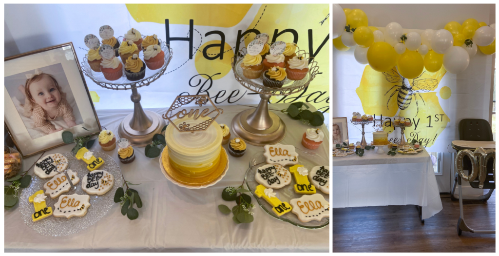 Bee Day Themed Birthday Party