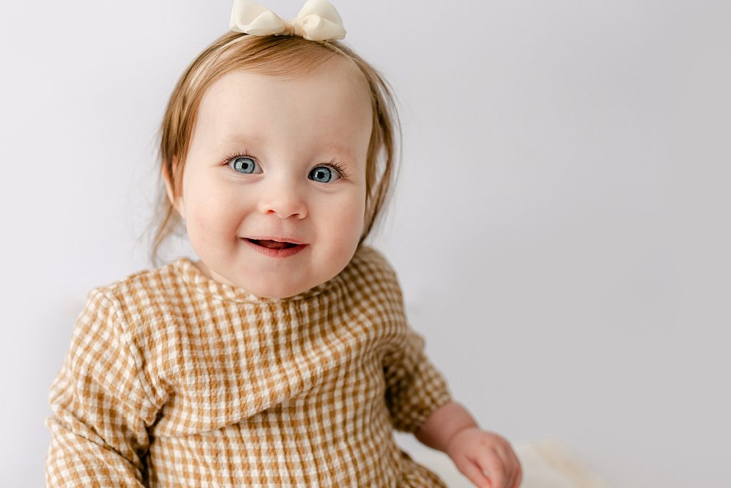 Baby Blue Eyes - One year milestone session