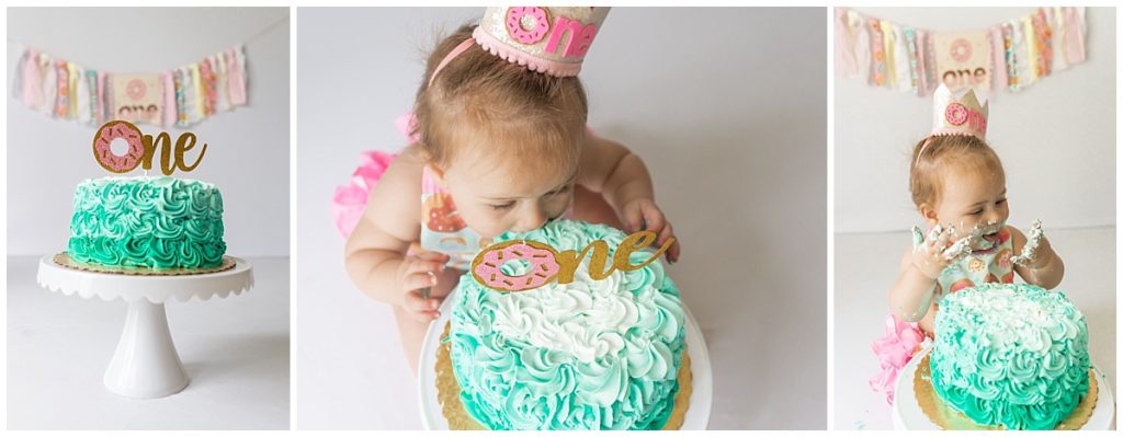 Donut theme cake smash