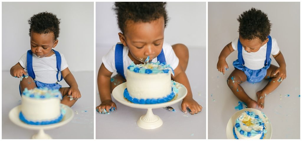 Cake Smash Photos North Canton Ohio