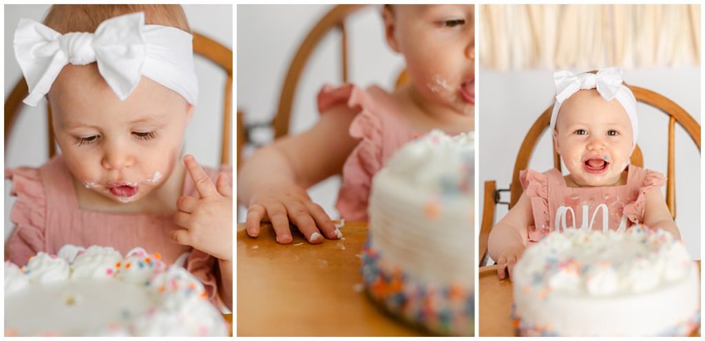 Cake Smash Portraits North Canton Ohio