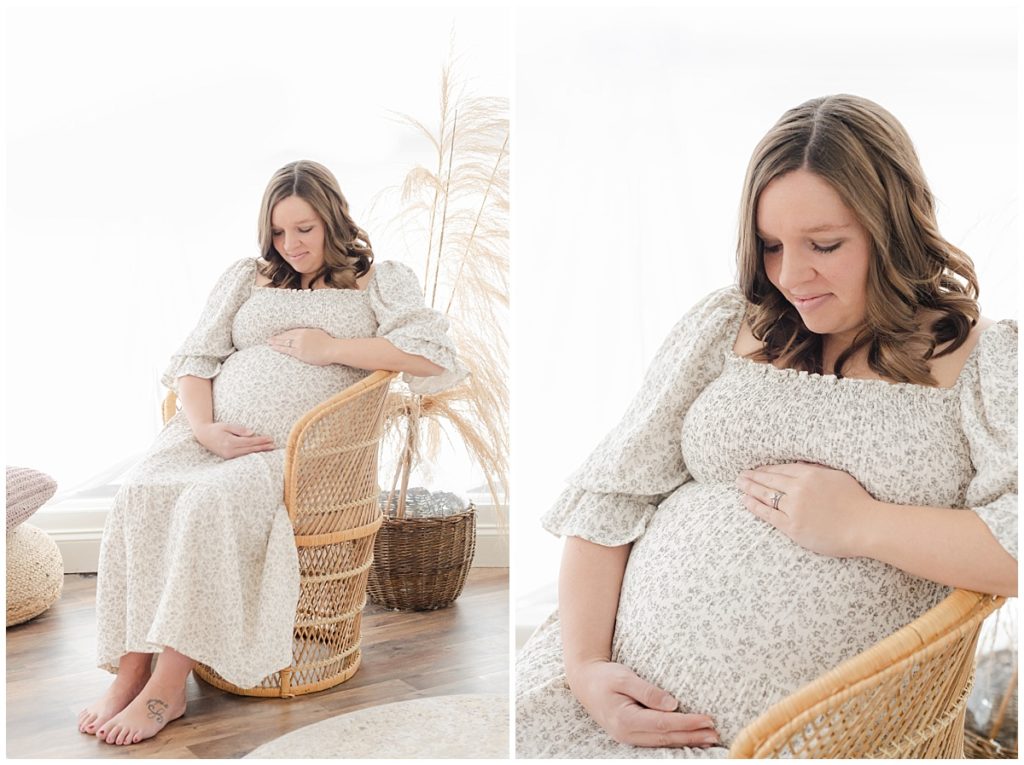 Hair, Makeup and a Pretty Dress | 5 Tips to Prepare for Maternity Photos