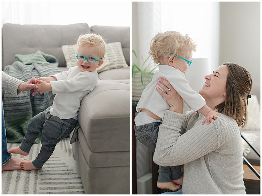 Mom & Baby - Cozy In-Home Lifestyle Session